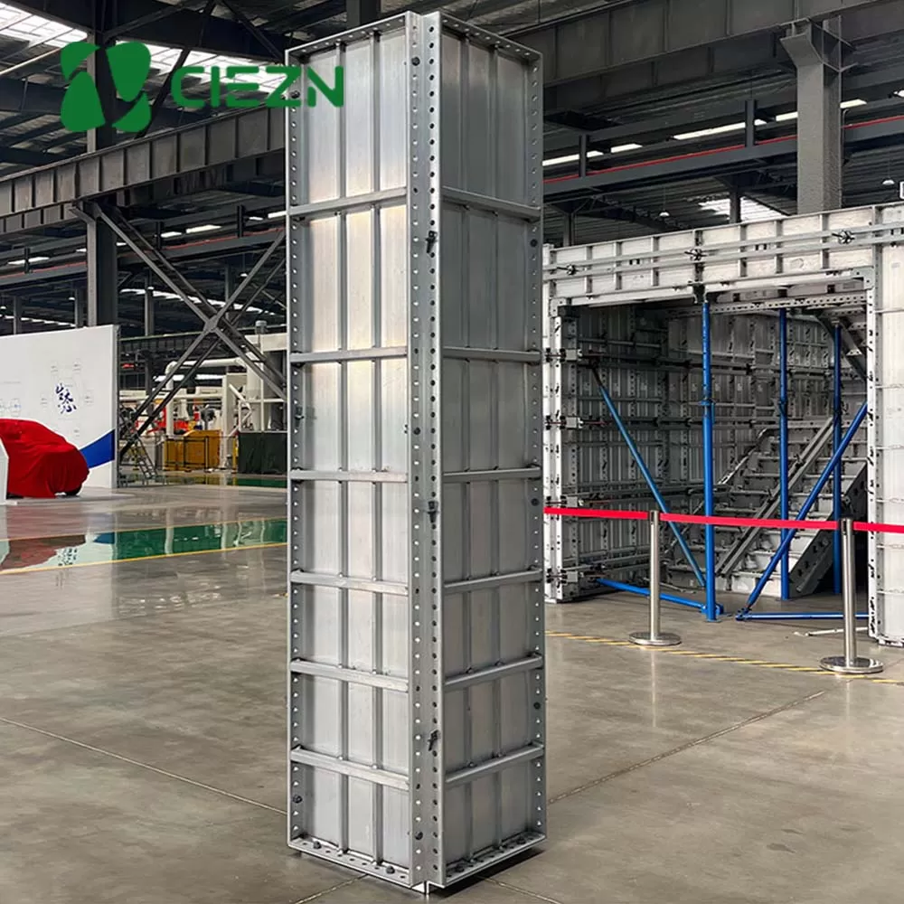 Алюминиевая и фанерная опалубка: как литье под давлением форм для квадратных колонн может сократить ваши затраты на строительство на 30%